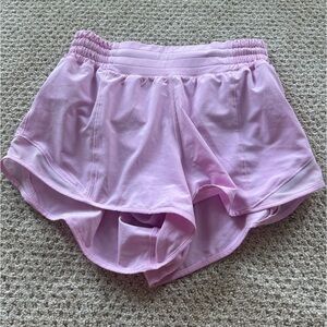 Vita pink Lululemon hotty hot shorts high rise lined “4